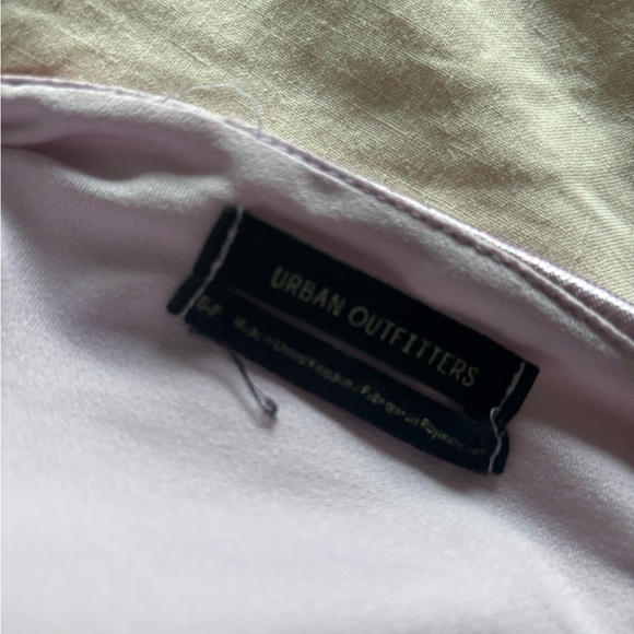 Urban outfitters Satin Lavender Mini Strappy Dress with rose floral pattern - Picture 4 of 4